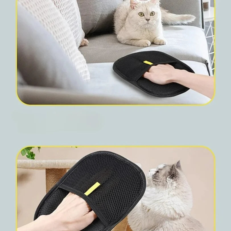Pet Hair Remover Gloves - Portable Washable Lint Roller (EG)