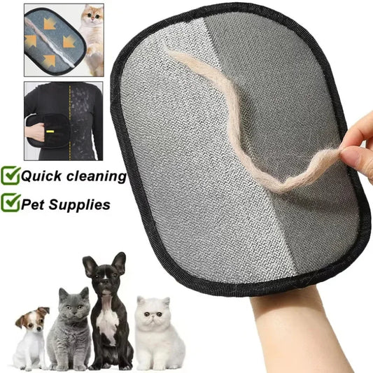 Pet Hair Remover Gloves - Portable Washable Lint Roller (EG)