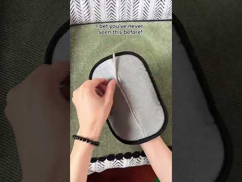 Pet Hair Removal Gloves - Double-Sided Reusable Grooming Tool for Dogs & Cats 2